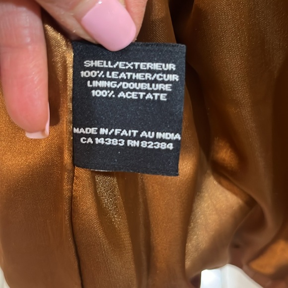 New Gorgeous Aldo 100% leather jacket - Picture 8 of 8